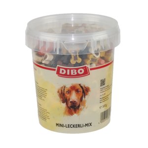 DIBO směs mini pamlsků v kbelíku - Výhodné balení 3 x 500 g