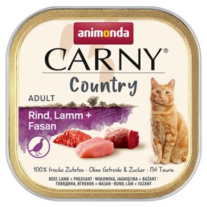 Animonda Carny Country Adult 32 x 100 g - hovězí, jehněčí, bažant