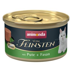 Výhodné balení Animonda Vom Feinsten Adult 24 x 85 g  - krůtí a bažant