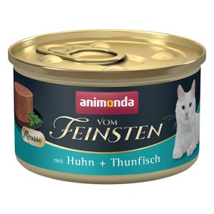 Animonda Vom Feinsten Adult 12 x 85 g - kuřecí a tuňák