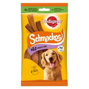 Pedigree Schmackos - výhodné balení 3 x 144 g, 3 druhy (3 x 20 kusů)