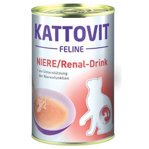 Kattovit Drink Renal - 12 x 135 ml kuřecí