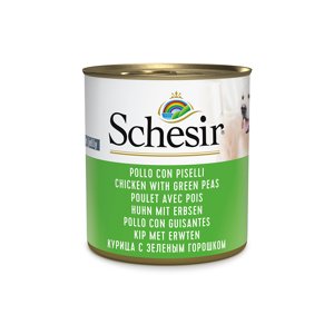 Schesir konzervy 6 x 285 g - kuřecí s hráškem