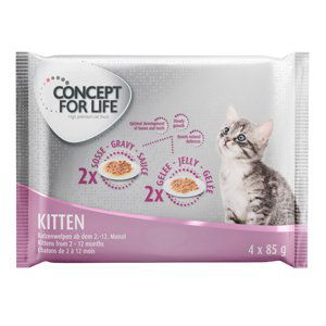 Concept for Life kapsičky, 4 x 85 g za skvělou cenu!  - Kitten