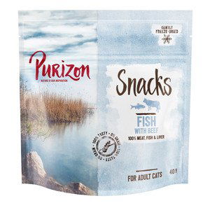 Purizon snacky 40 g za skvělou cenu!  - ryba & hovězí