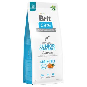 Brit Care Grain Free Junior Large Breed Salmon & Potato - 12 kg