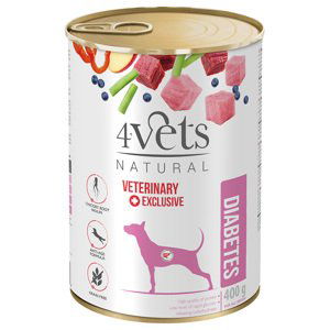 4Vets Natural Dog Diabetes 400 g - 6 x 400 g