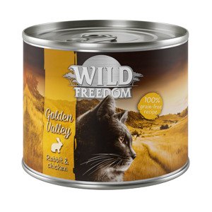 1 x 200 g Wild Freedom jedna konzerva - Golden Valley - králičí