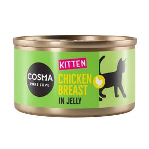 Cosma Original Kitten 24 x 85 g - kuřecí prsa