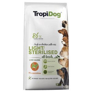 Tropidog Premium Light Chicken - 2 x 12 kg