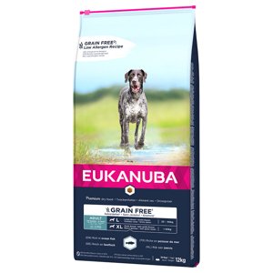 Eukanuba Adult Large & Giant Grain Free Ocean Fish - 12 kg