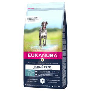 Eukanuba Adult Large & Giant Grain Free Ocean Fish - 2 x 3 kg