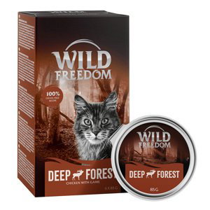 Wild Freedom Adult vaničky, 24 x 85 g - 15 % sleva - deep forest - zvěřina a kuřecí