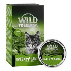 Wild Freedom Adult vaničky, 24 x 85 g - 15 % sleva - green lands - jehněčí a kuřecí