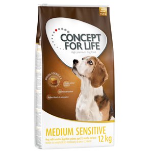 Concept for Life granule - 10 + 2 kg zdarma!  - Medium Sensitive