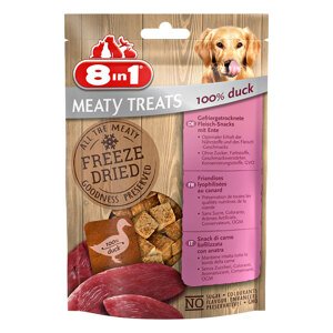 8in1 pamlsky, 3x balení, 2 + 1 zdarma!  - Meaty Treats kachní prsa (3 x 50 g)