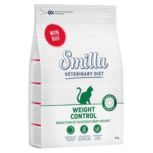 Smilla Veterinary Diet Weight Control hovězí - 4 kg