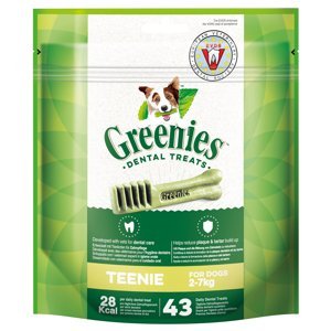 Výhodné balení Greenies zubní péče - žvýkací snack 170 g / 340 g - Teenie (3 x 340 g)