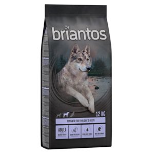 Briantos bez obilovin granule, 12 kg - 11 + 1 kg zdarma!  - Adult kachní s bramborami