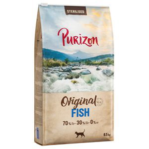 Purizon granule,  6,5 kg  - 5,5 + 1 kg zdarma! - Adult s rybou – bez obilnin