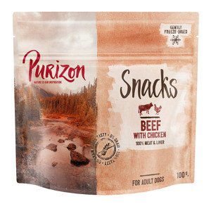 Purizon Snack 100 g za skvělou cenu!  - hovězí a kuře - bez obilovin