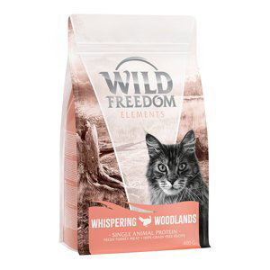 Wild Freedom granule pro kočky, 3 x 400 g - 2 + 1 zdarma - Adult "Whispering Woodlands“ s krocanem – bez obilovin