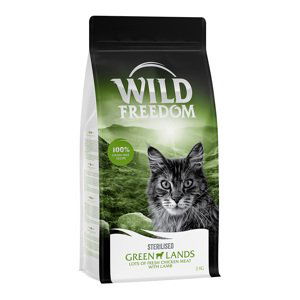 Wild Freedom granule, 2 kg - 20 % sleva -  Adult "Green Lands" Sterilised jehněčí - bez obilovin