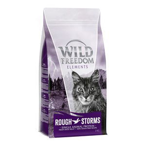 Wild Freedom granule, 2 kg - 20 % sleva - Adult "Rough Storms" s kachním – bez obilovin