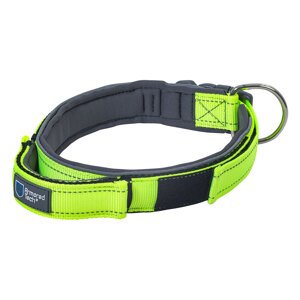 Obojek ArmoredTech Dog Control, neonově zelený - velikost L: obvod krku 45-53 cm, šířka 35 mm