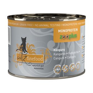 catz finefood Monoprotein zooplus 6 x 200 g - klokaní