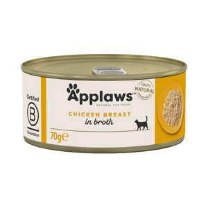 Applaws konzervy 12 x 70 g - kuřecí prsa