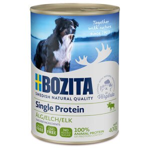 Výhodné balení Bozita Single Protein Paté 24 x 400 g  - losí