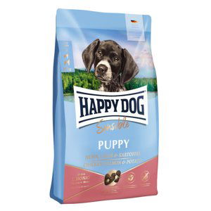 Happy Dog Supreme Sensible Puppy s lososem a bramborami - 10 kg