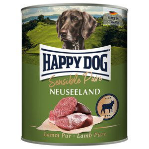 Happy Dog Sensible Pure 12 × 800 g výhodné balení - Neuseeland (jehněčí)