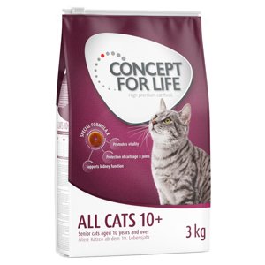 Concept for Life All Cats 10+ – vylepšená receptura! - 3 kg