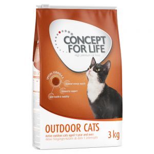 Concept for Life Outdoor Cats – vylepšená receptura - 3 kg