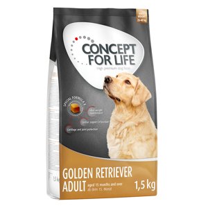 Concept for Life, 1 kg / 1,5 kg - 15 % sleva -  Golden Retriever  (1,5 kg)