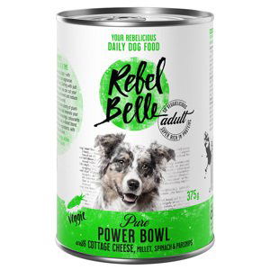 Výhodné balení Rebel Belle 12 × 375 g - Pure Power Bowl - veggie