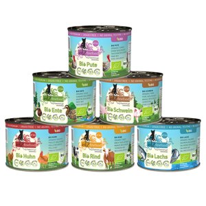 catz finefood Bio zkušební balení - mix 6 x 200 g (6 druhů)