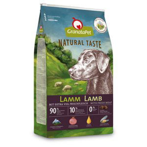 GranataPet Natural Taste jehněčí - 12 kg