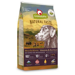 GranataPet Natural Taste zvěřina a buvolí - 2 x 12 kg