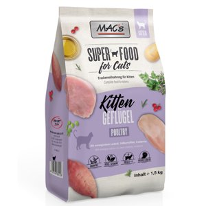 MAC's Superfood for Cats Kitten - 2 x 1,5 kg