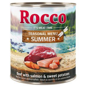 Rocco Letní menu: hovězí s lososem a batátami - 6 x 800 g