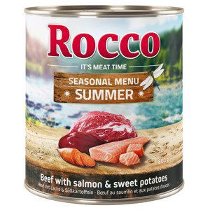 Rocco Letní menu: hovězí s lososem a batátami - 24 x 800 g
