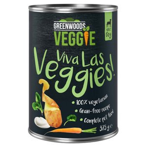 Greenwoods Veggie s jogurtem, bramborami, karotkami a špenátem 12 x 375 g