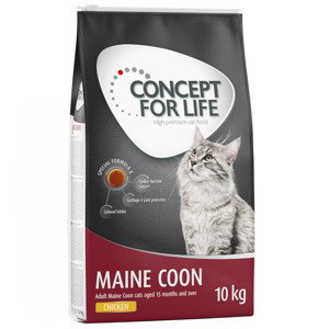 Concept for Life granule, 9 / 10 kg  za skvělou cenu - Maine Coon Adult - Vylepšená receptura! (10 kg)