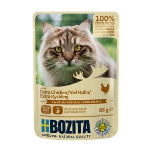 Bozita kousky v omáčce 24 x 85 g - spousta kuřecího