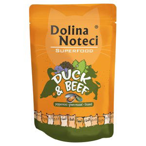 Dolina Noteci Superfood 10 x 85 g - kachní a hovězí