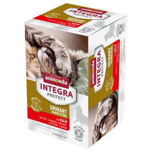 Animonda Integra Protect Adult Urinary struvitové kameny 6 × 100 g - telecí