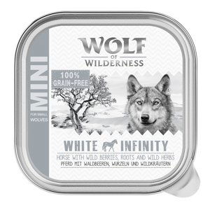 Wolf of Wilderness Adult 6 x 150 g vanička - White Infinity - koňské